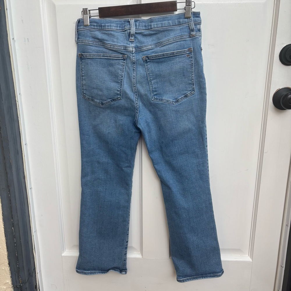 Madewell Demi Boot Blue Jeans - Picture 6 of 10